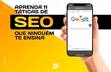 Capa editorial: SEO – Aprenda 11 táticas que ninguém te ensina