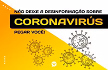 Capa editorial: Sintomas do Coronavírus: desinformação e pânico