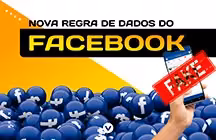Capa editorial: Nova regra de dados do Facebook contra Fake News