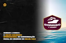 Capa editorial: Sorriso a Bordo: O Maior Congresso Internacional de Harmonização Facial em Cruzeiro no Brasil 2024