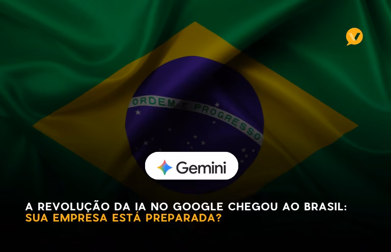 Capa editorial: A Revolução da IA no Google Chegou ao Brasil: Sua Empresa Está Preparada?
