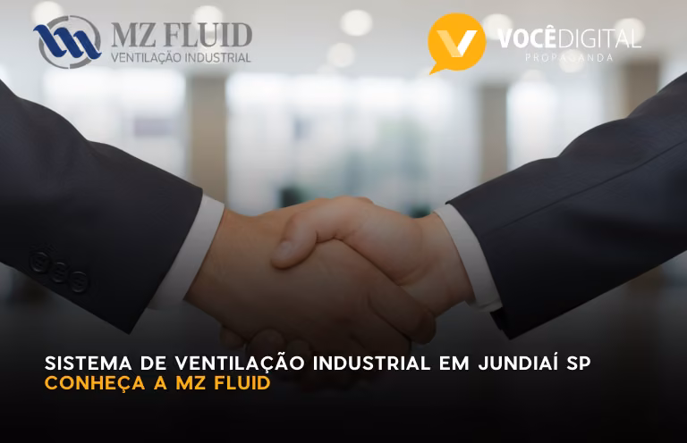 Capa editorial: Sistema de Ventilação Industrial em Jundiaí SP – MZ Fluid