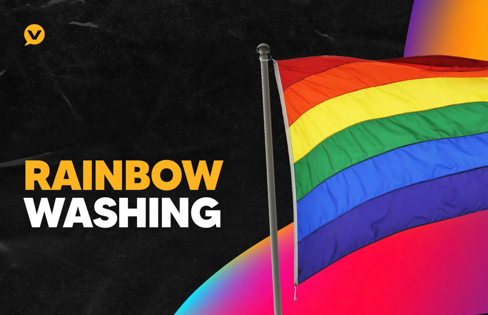 Capa editorial: Rainbow washing: o falso apoio à comunidade