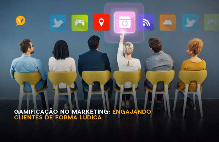 Capa editorial: Gamificação no Marketing: Engajando Clientes de Forma Lúdica