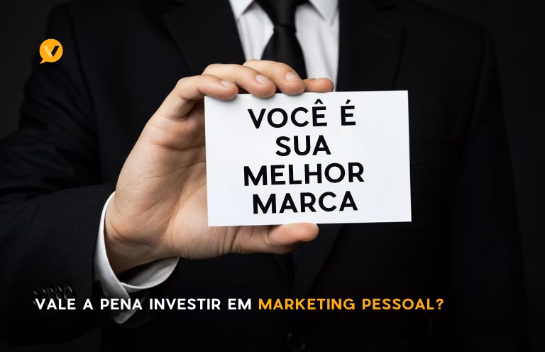 Capa editorial: Vale a Pena Investir em Marketing Pessoal?