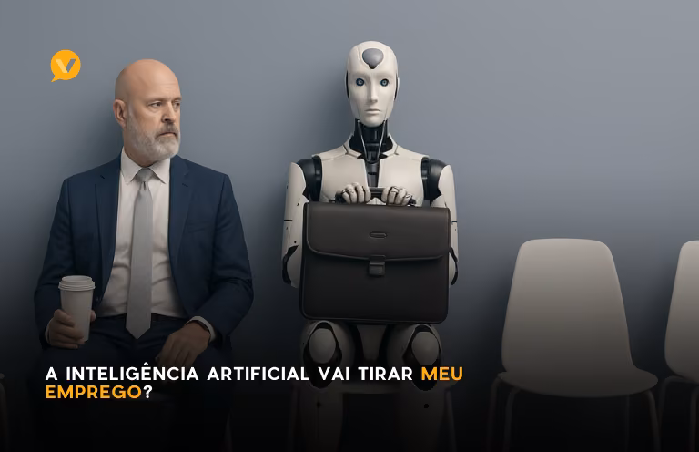 Capa editorial: A Inteligência Artificial Vai Tirar Meu Emprego?