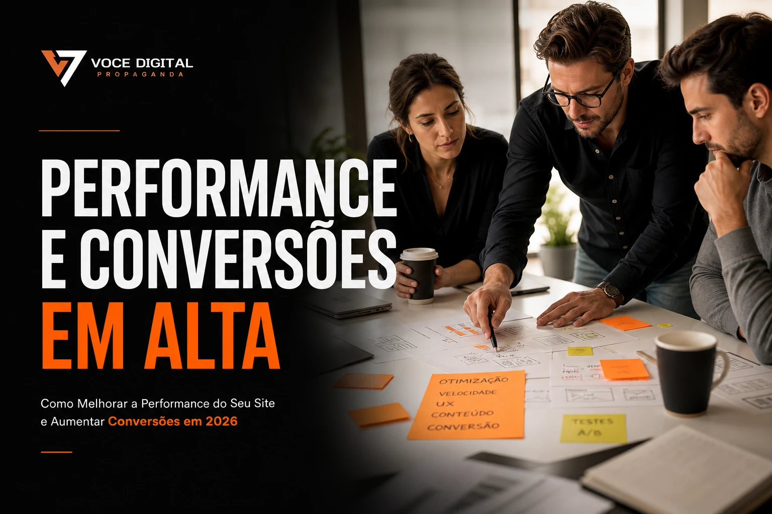 Capa exclusiva: Como Melhorar a Performance do Seu Site e Aumentar Conversões em 2026