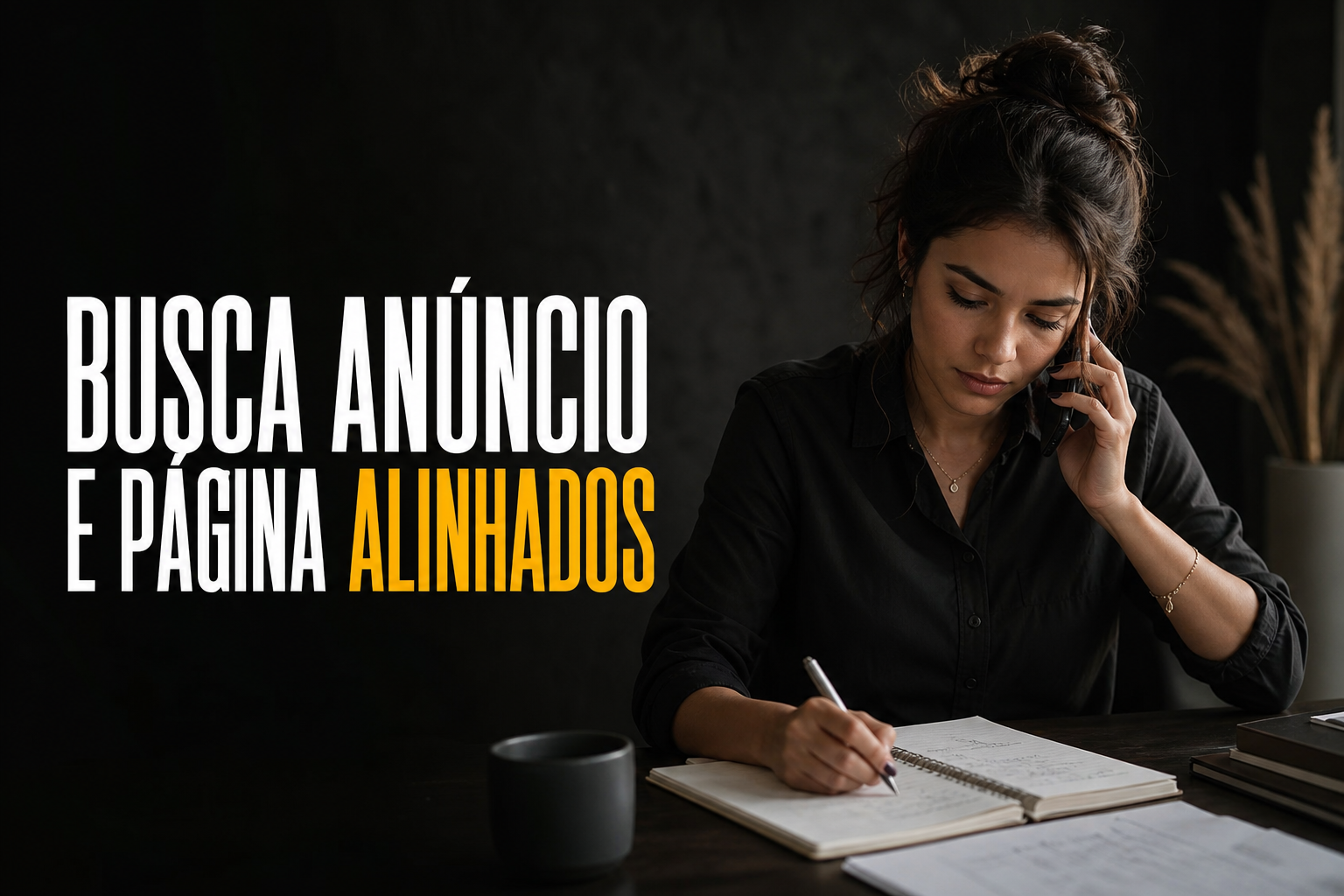 Empresária organizando a jornada de clientes entre atendimento, busca e decisão de compra