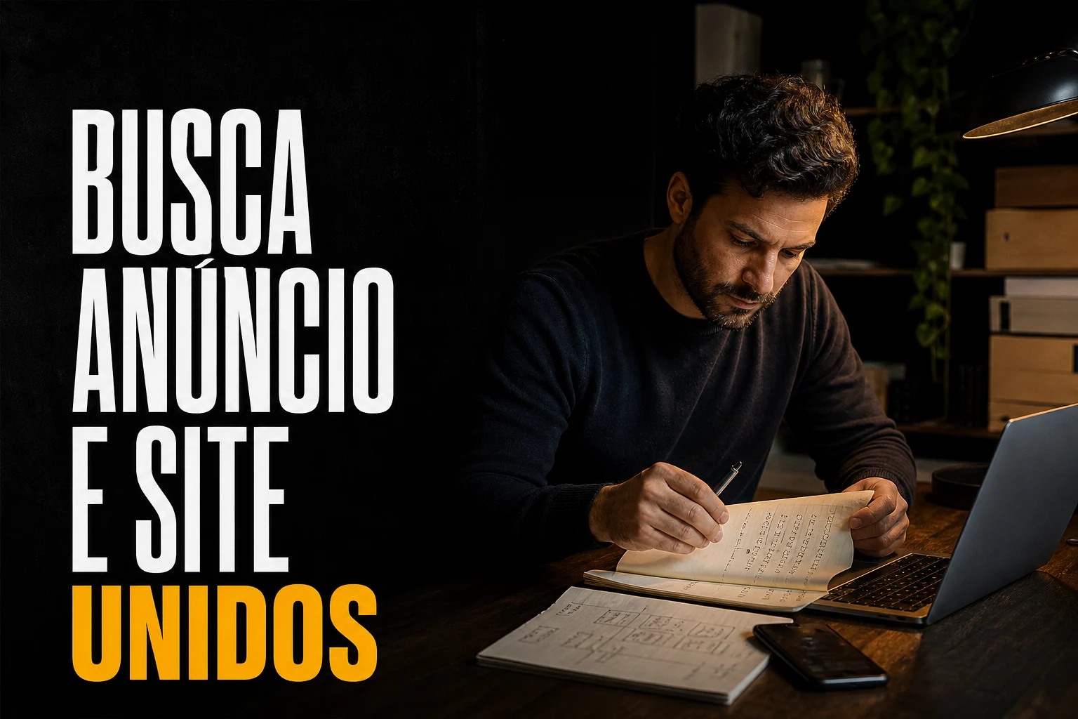Capa exclusiva: Busca, anúncio e site juntos