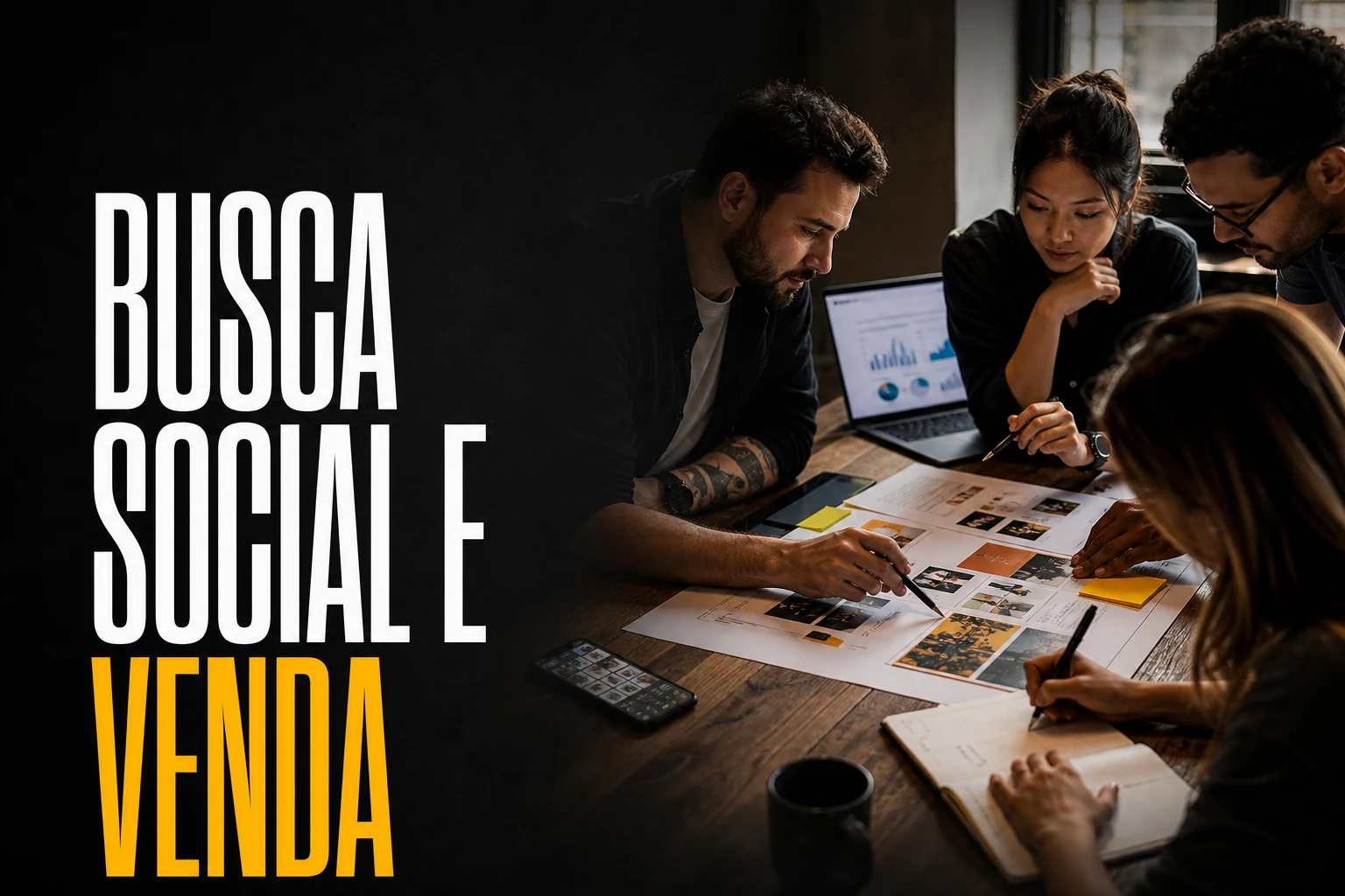 Capa exclusiva: Como PMEs Unificam Busca, Social e Conversão