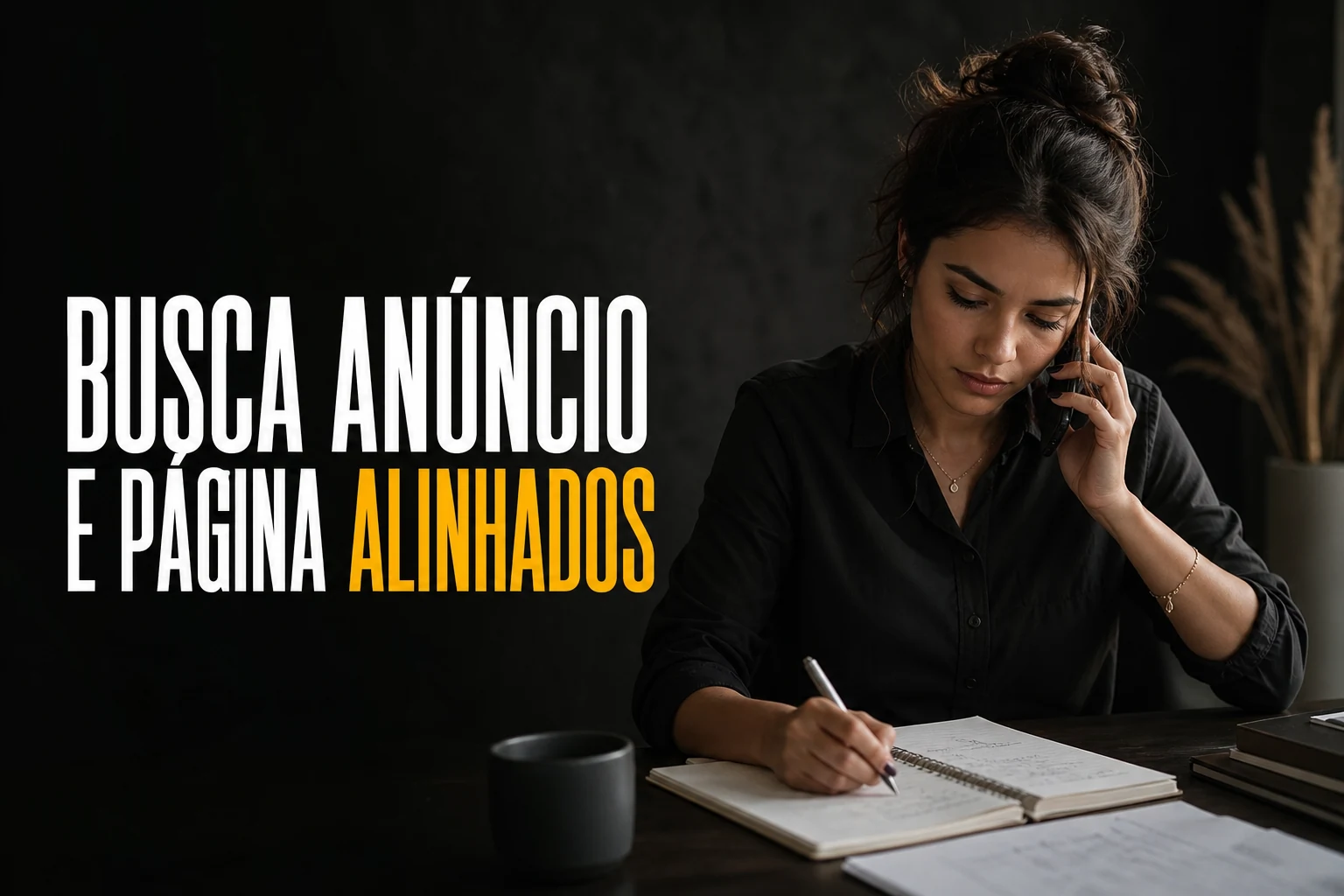 Capa exclusiva: Página, busca e anúncio alinhados