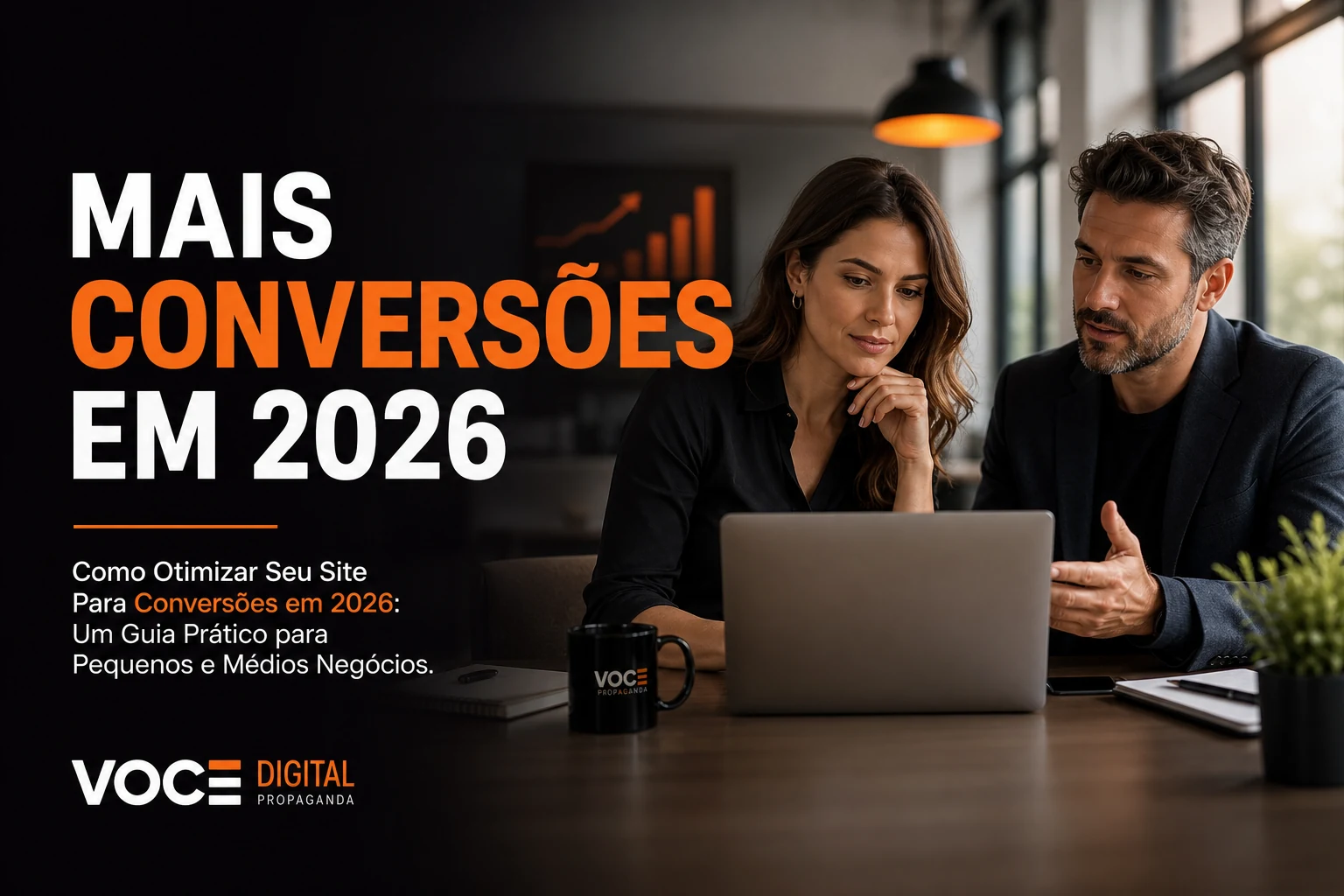 Capa exclusiva: Como Otimizar Seu Site Para Conversões em 2026: Um Guia Prático para Pequenos e Médios Negócios